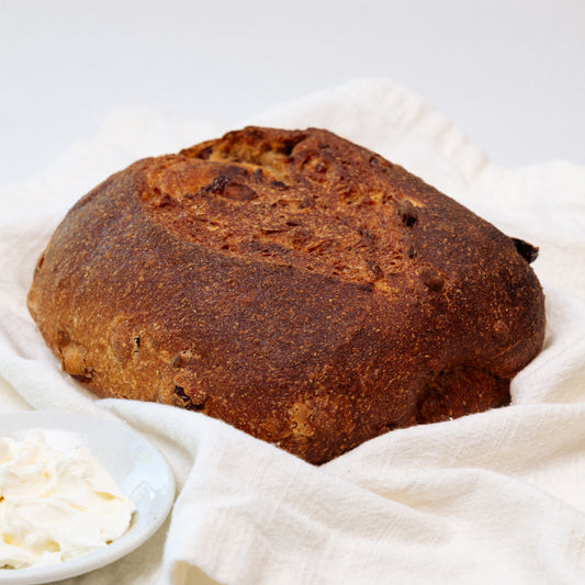 Cranberry pecan sourdough