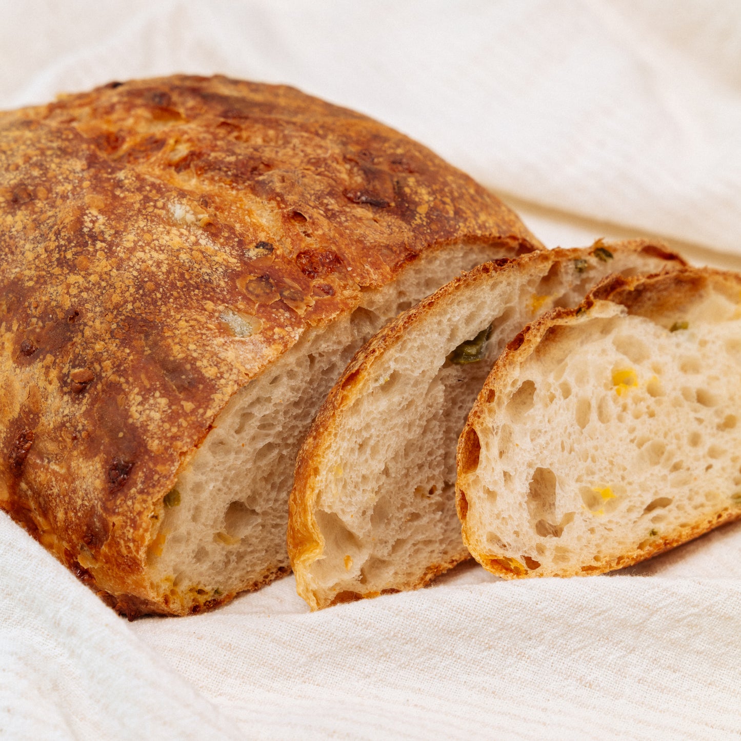 Jalapeno cheddar sourdough