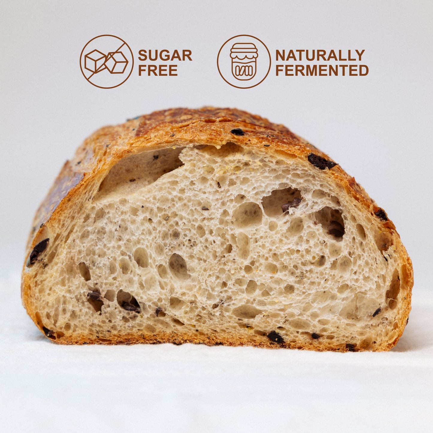 Kalamata olive sourdough