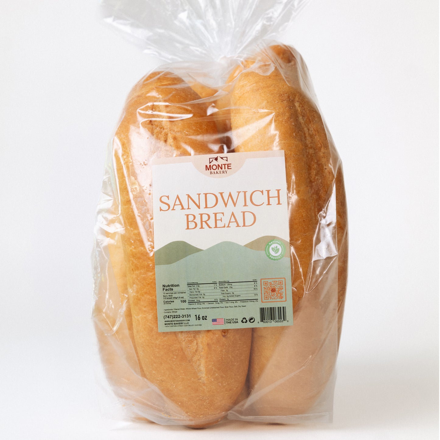 Sandwich bread