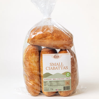 Small ciabattas